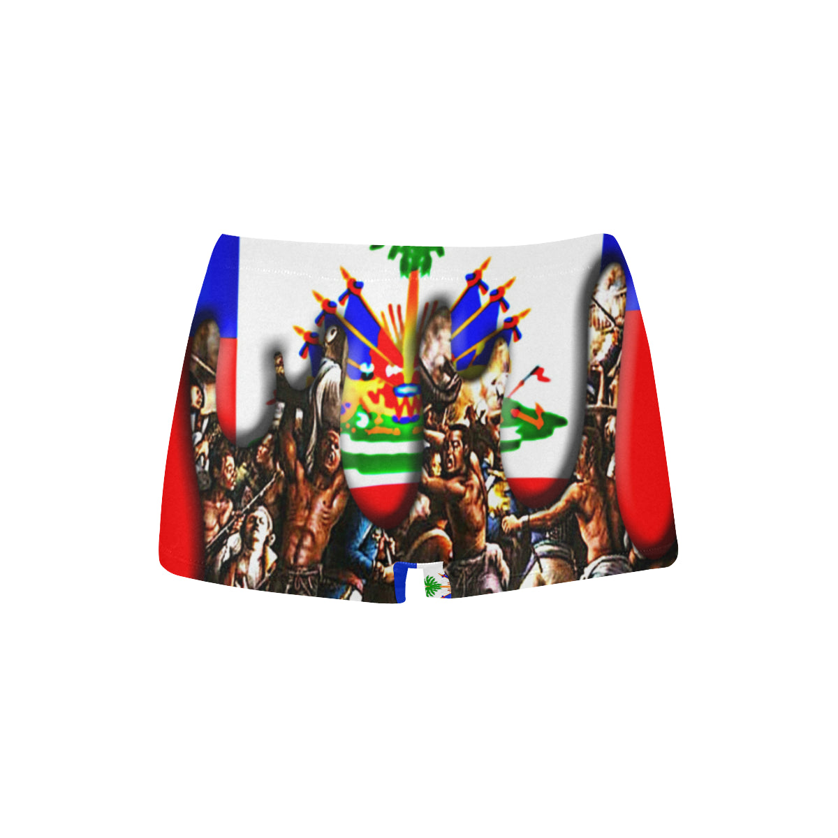 HAITI BLEEDIN Women's All Over Print Boyshort Panties (Model L31)