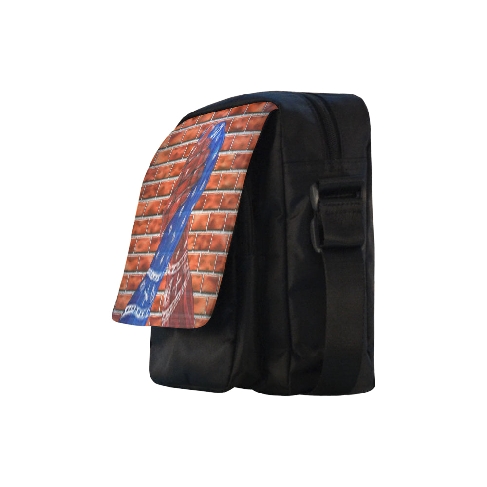 Cs'Up & Bs'Up Peace Crossbody Nylon Bags (Model 1633)