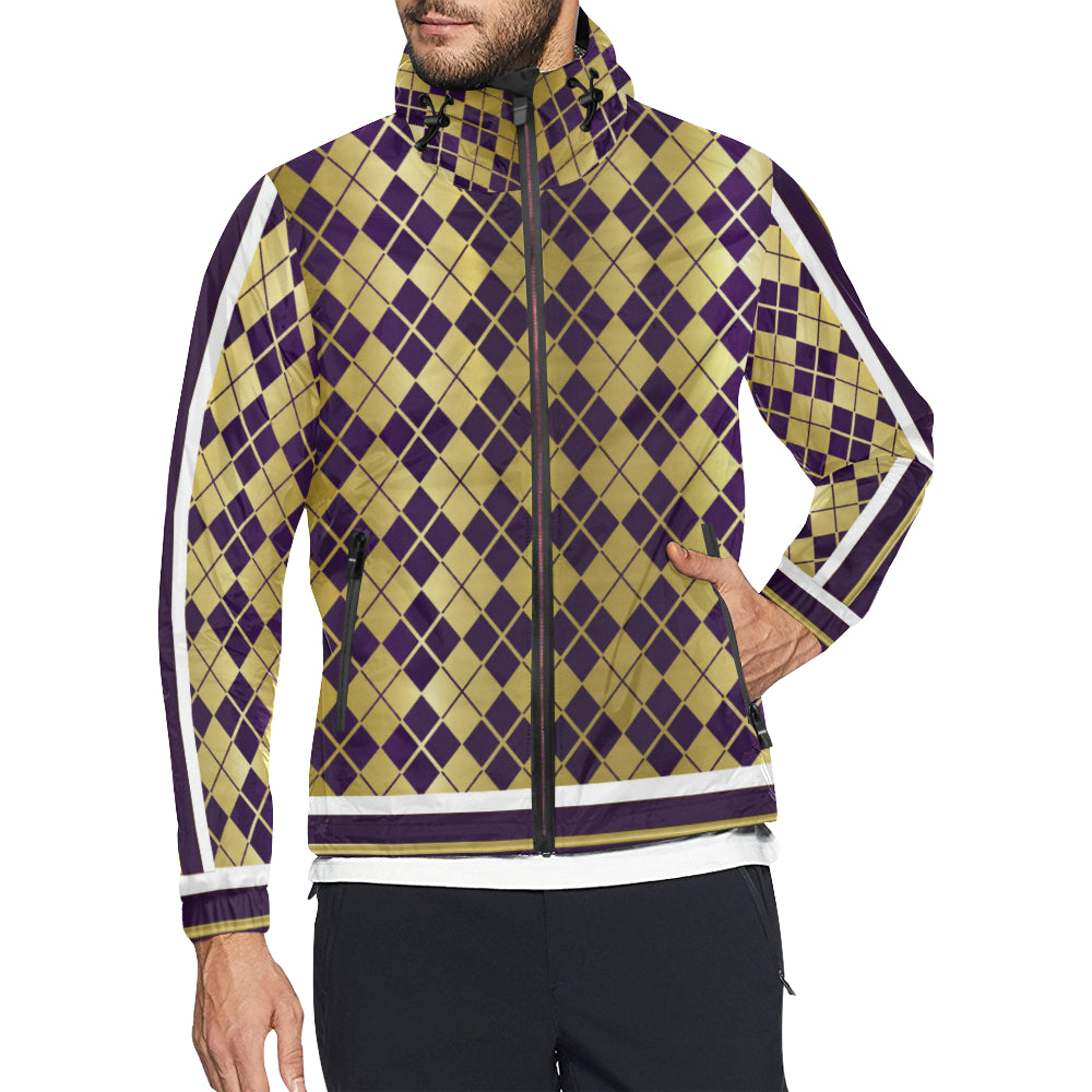 Arlequin GRAPE Unisex All Over Print Windbreaker