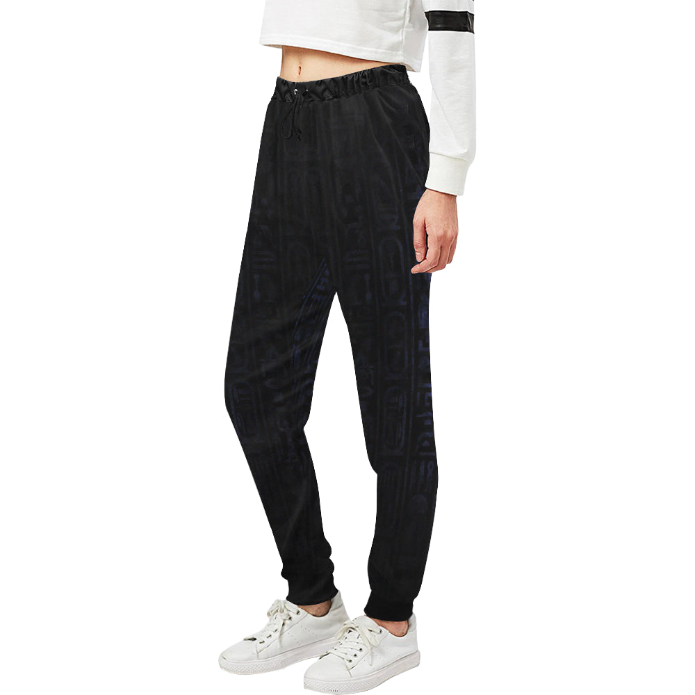 HOTEP SKIN Women's All Over Print Sweatpants (Model L11)