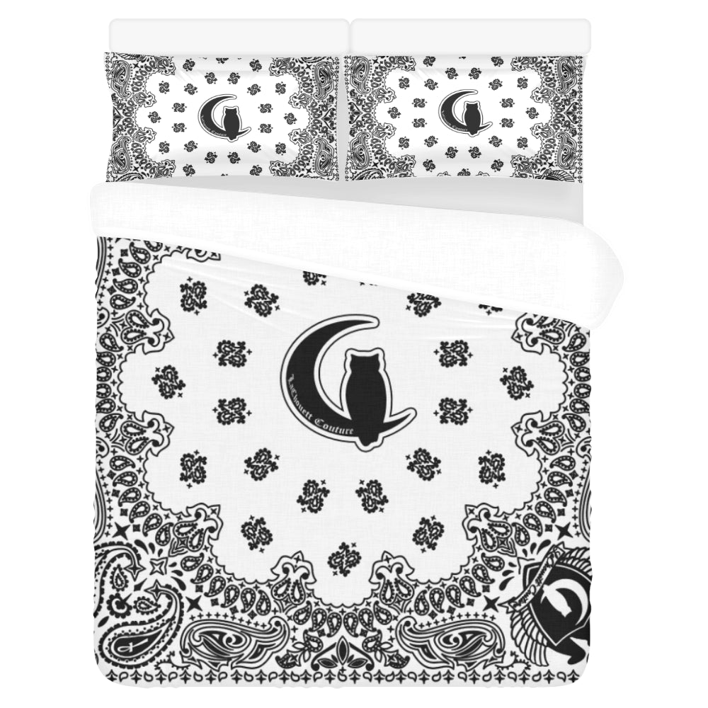BANDANA WHITY 3-Piece Bedding Set
