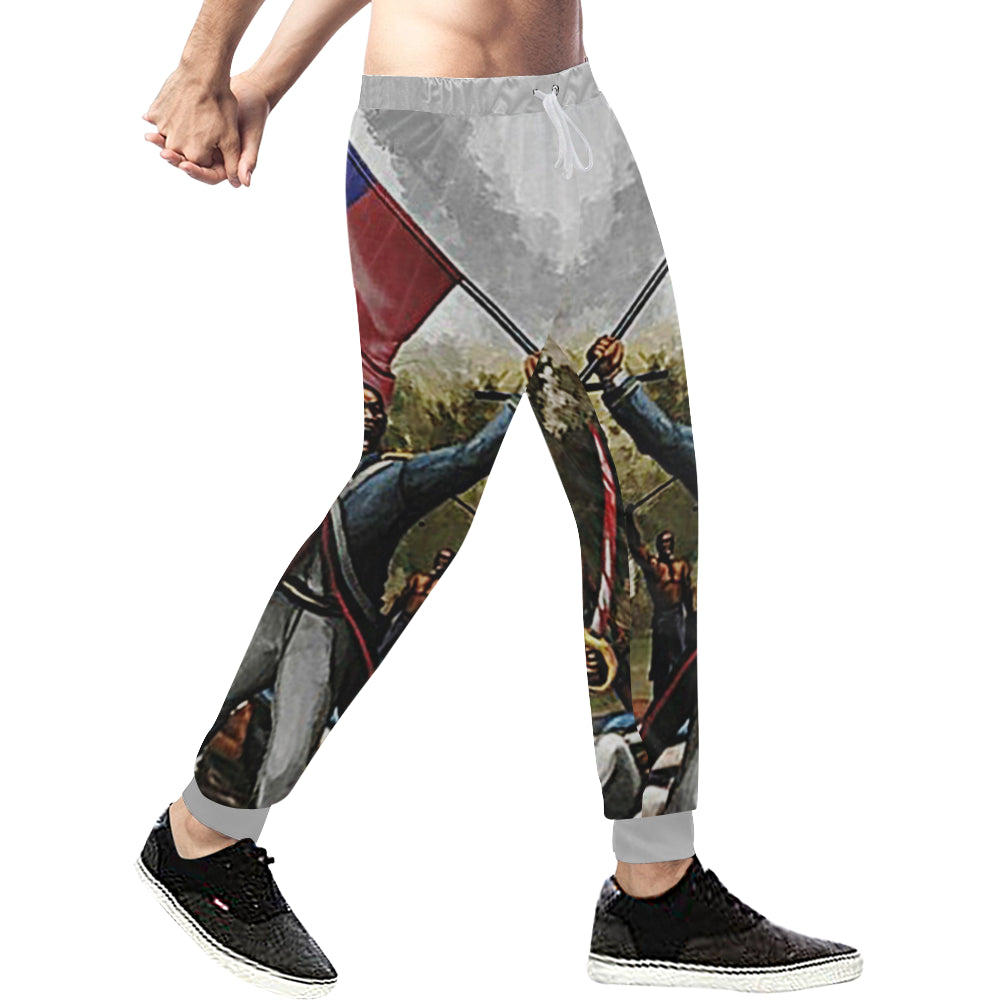HAITI REVOLUTION Men's All Over Print Sweatpants (Model L11)