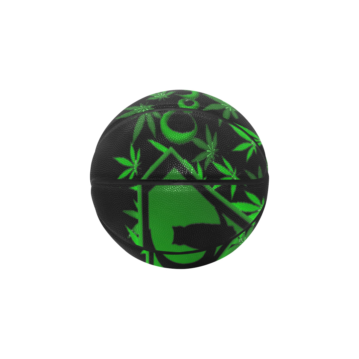 SUPER WEED BLACC All Over Print Basketball