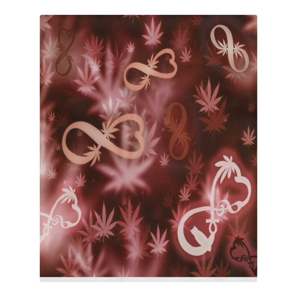 INFINITY RED COSMOS 3-Piece Bedding Set