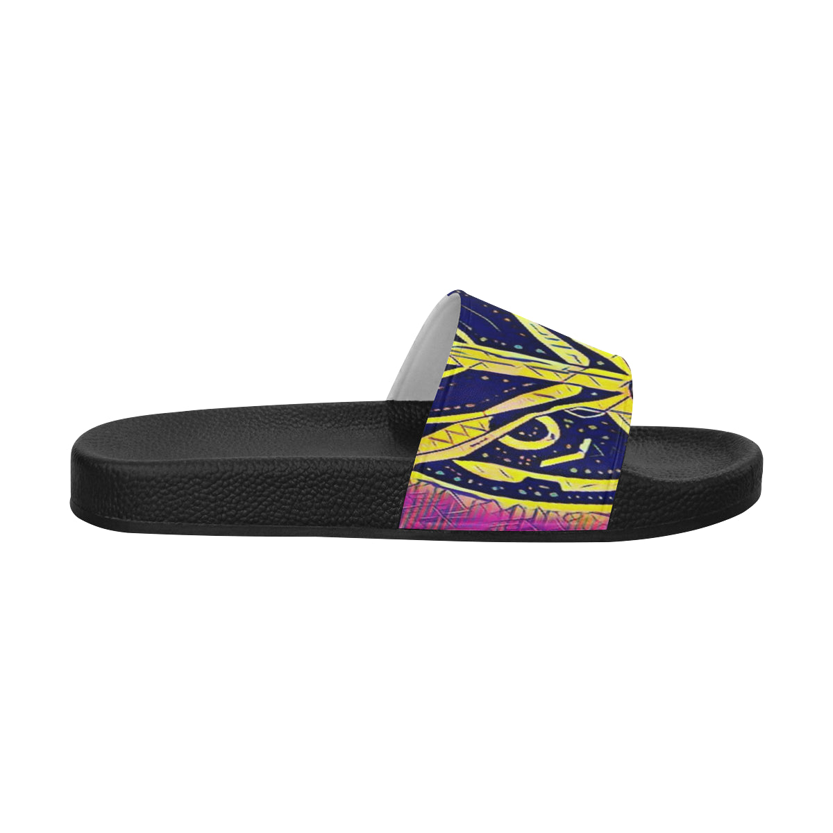 LCC ORNEMENT Men's Slide Sandals (Model 057)