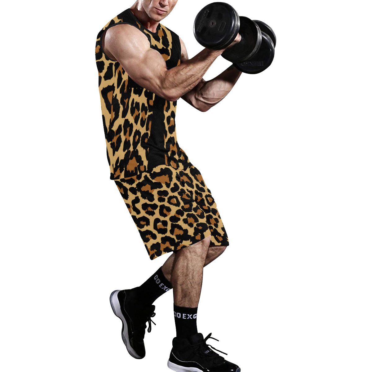 CHEETAH ANKH All Over Print Basketball Uniform