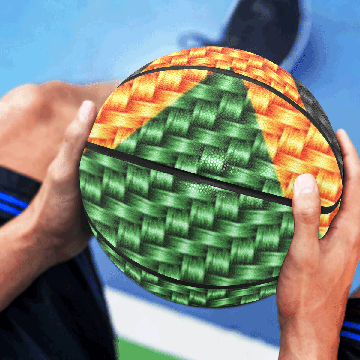 JAMAICA FLAG All Over Print Basketball