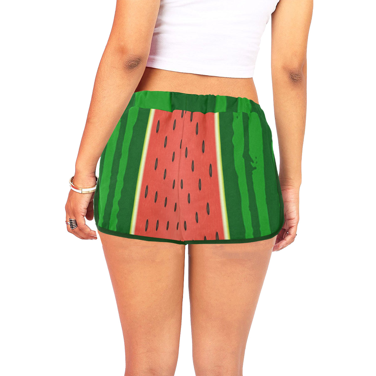watermelon Women's All Over Print Relaxed Shorts