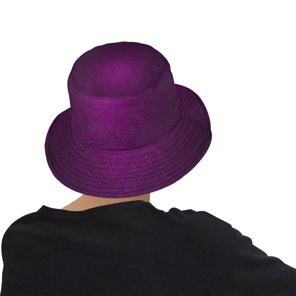 LUXURY GANG-PURPLE All Over Print Bucket Hat for Men