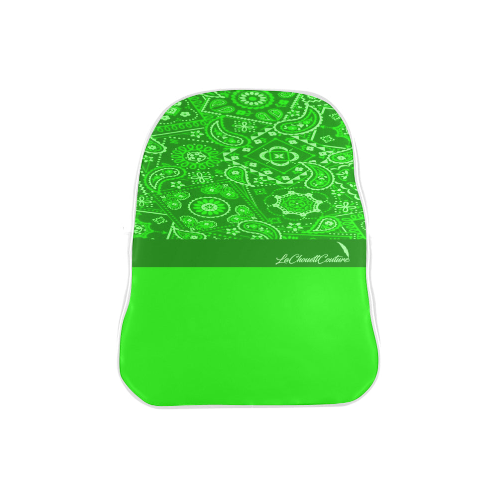 BANDANA VIRAL GREENFLUO School Backpack