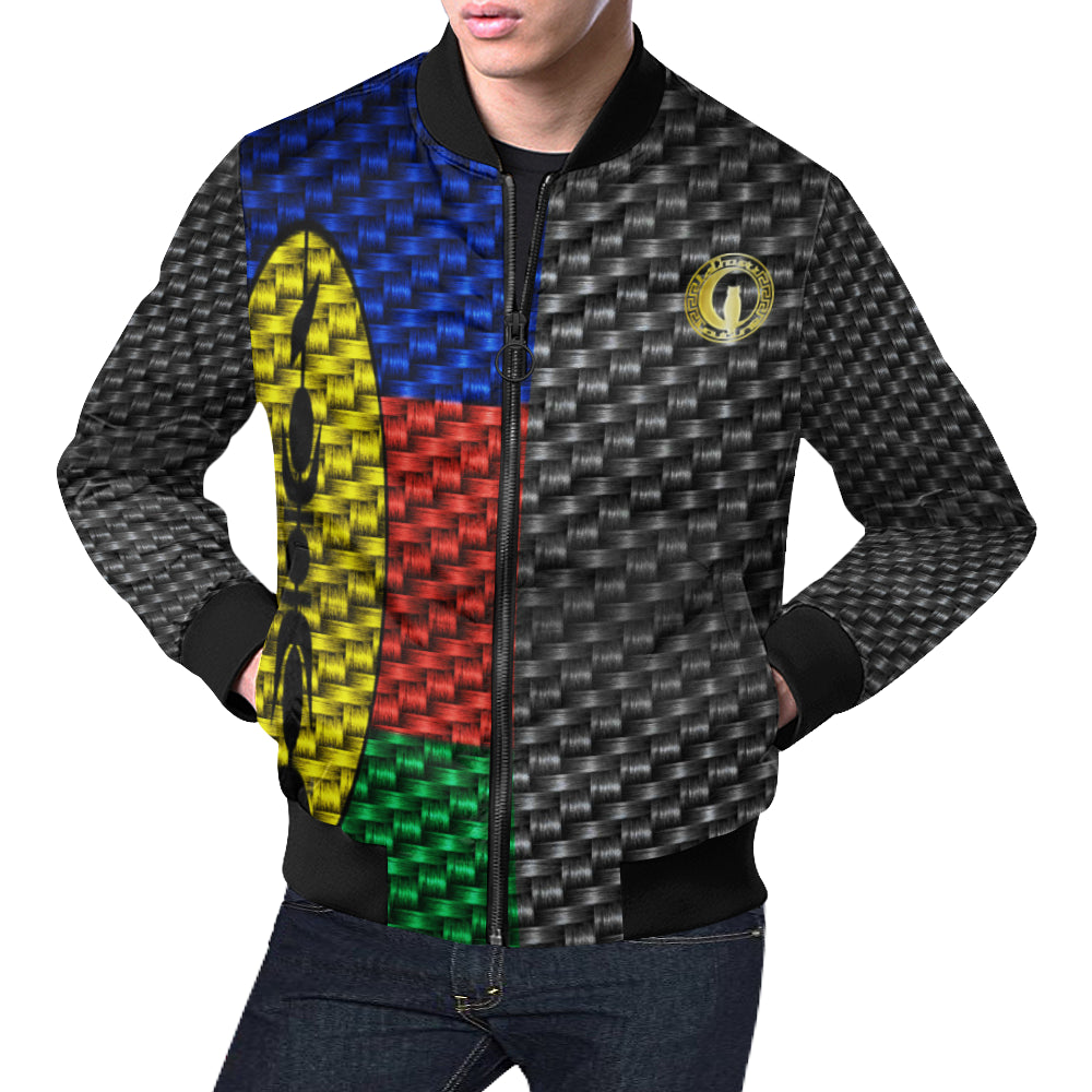 NOUVELLE CALEDONIE All Over Print Bomber Jacket