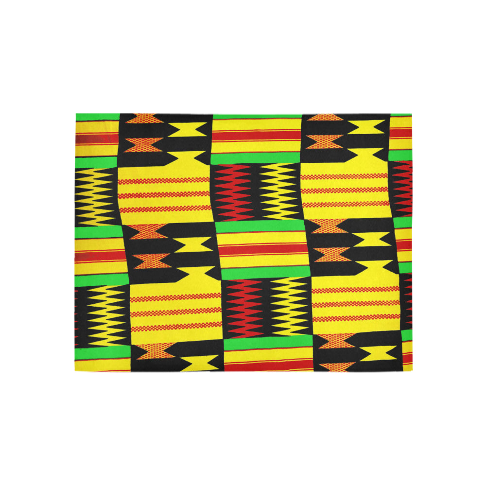 KENTE RASTA Area Rug 5'3''x4'
