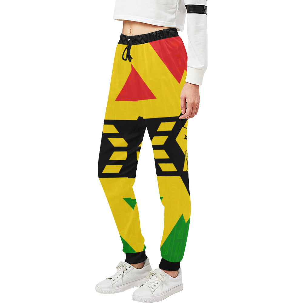 FIST UP RBG Women's All Over Print Sweatpants