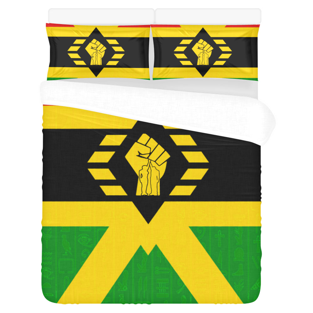 FIST UP RBG 3-Piece Bedding Set