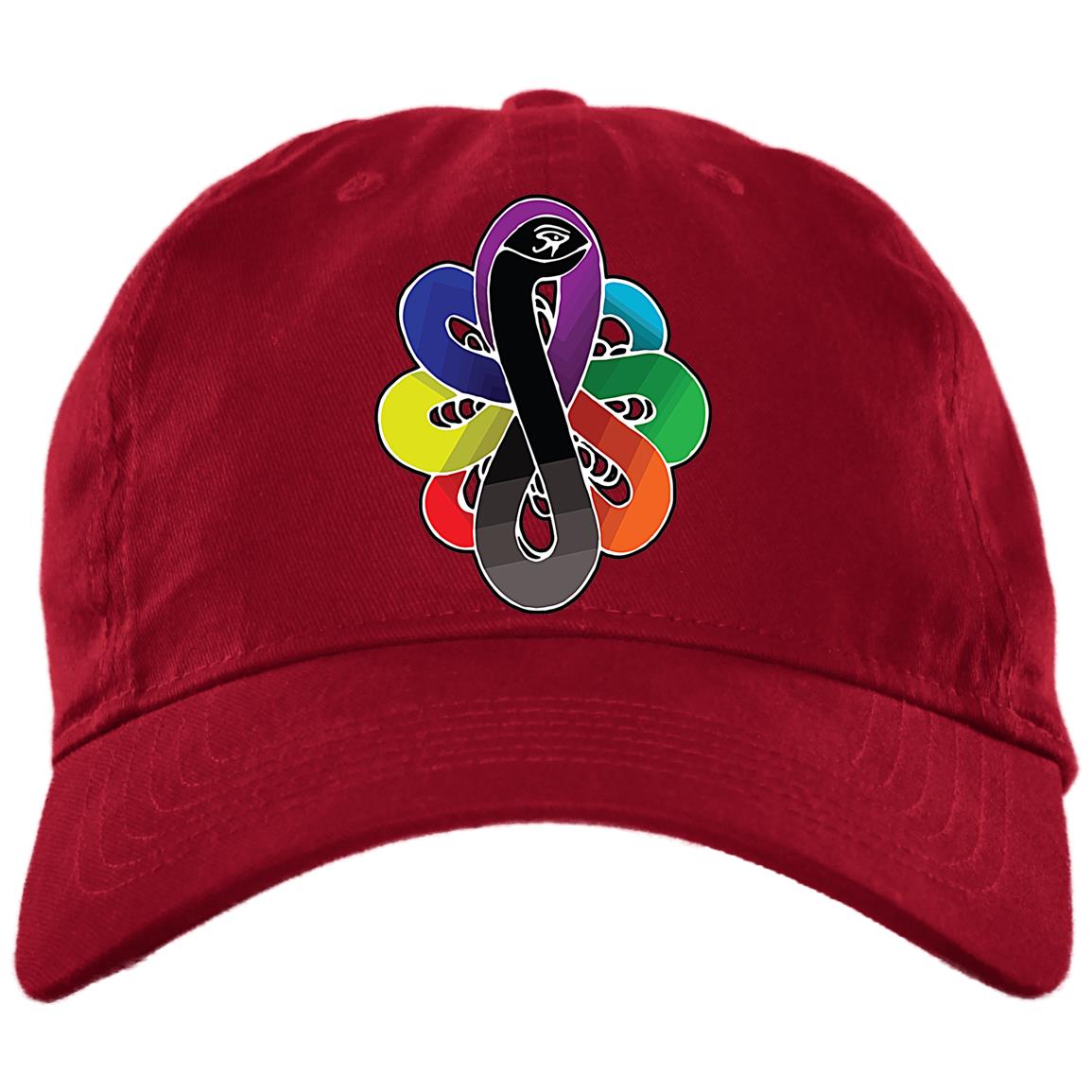 Chackra Snake of creation Brushed Twill Cap