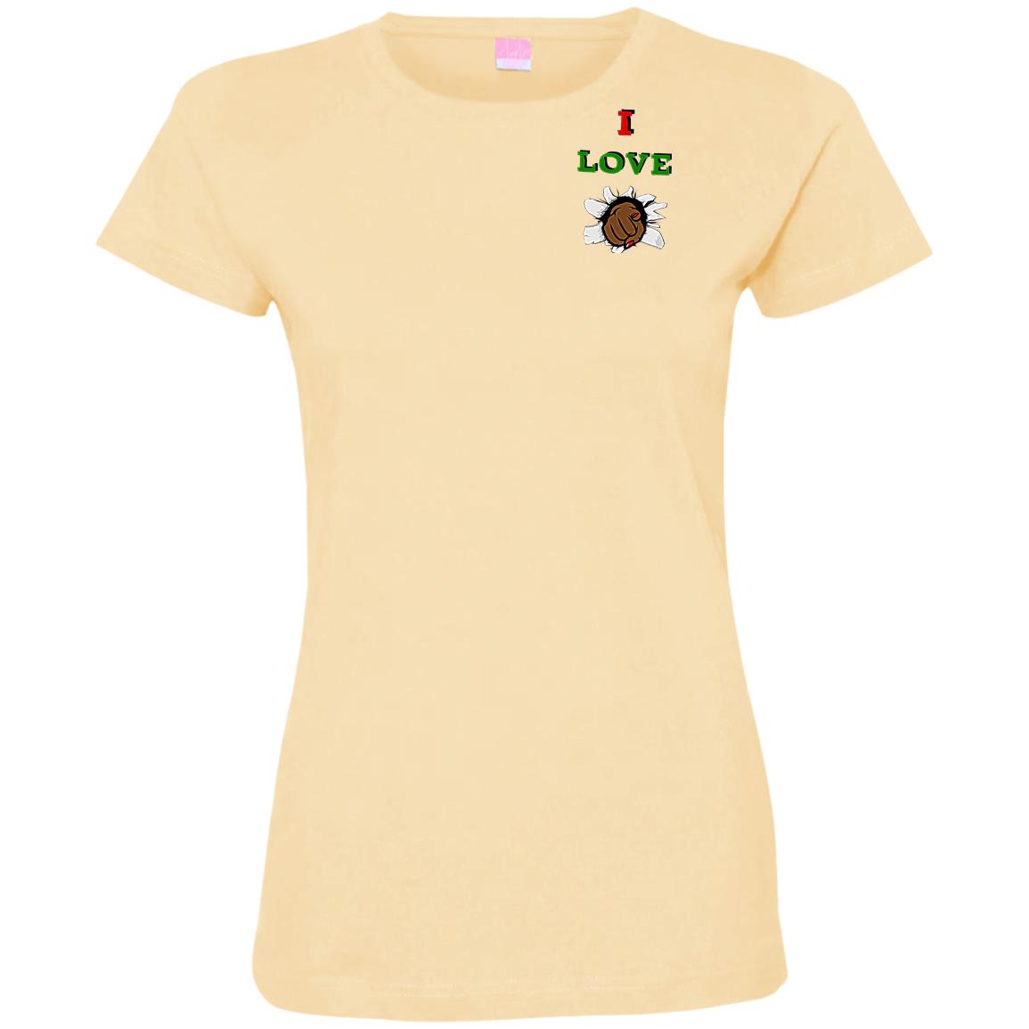 I Love You Ladies' T-Shirt