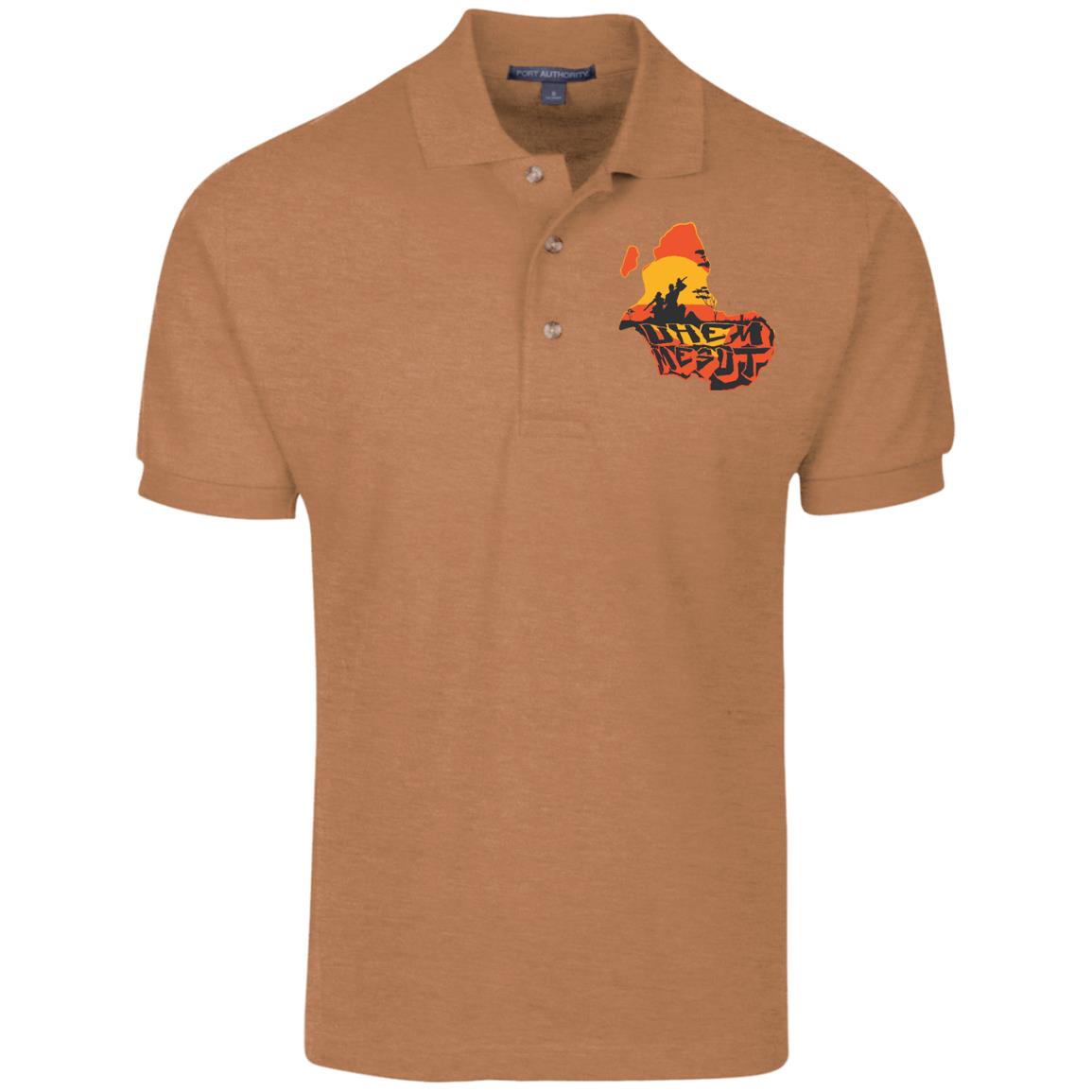 Uhem Mesut Pique Knit Polo Shirt