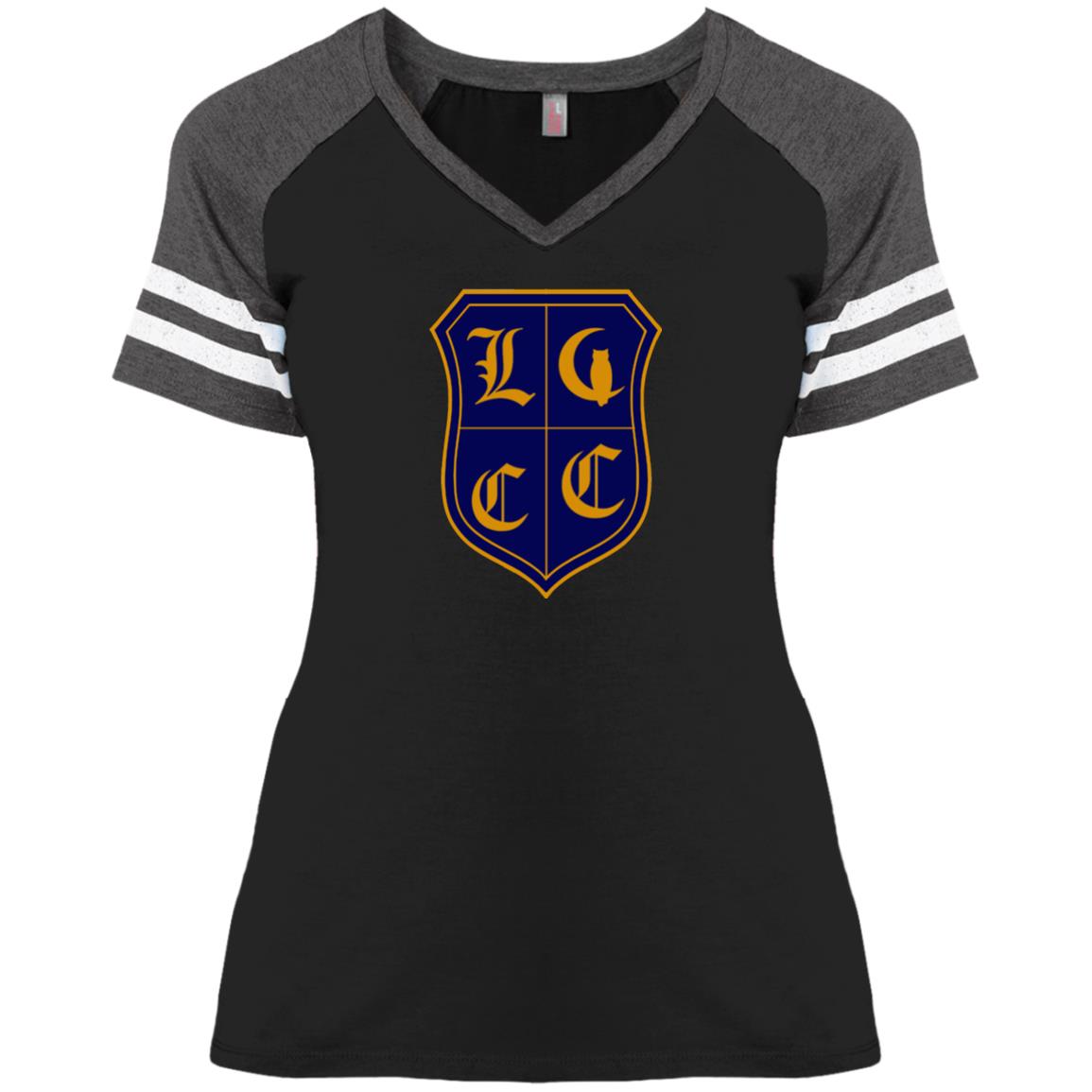 LCC Royal DTG Ladies' V-Neck T-Shirt