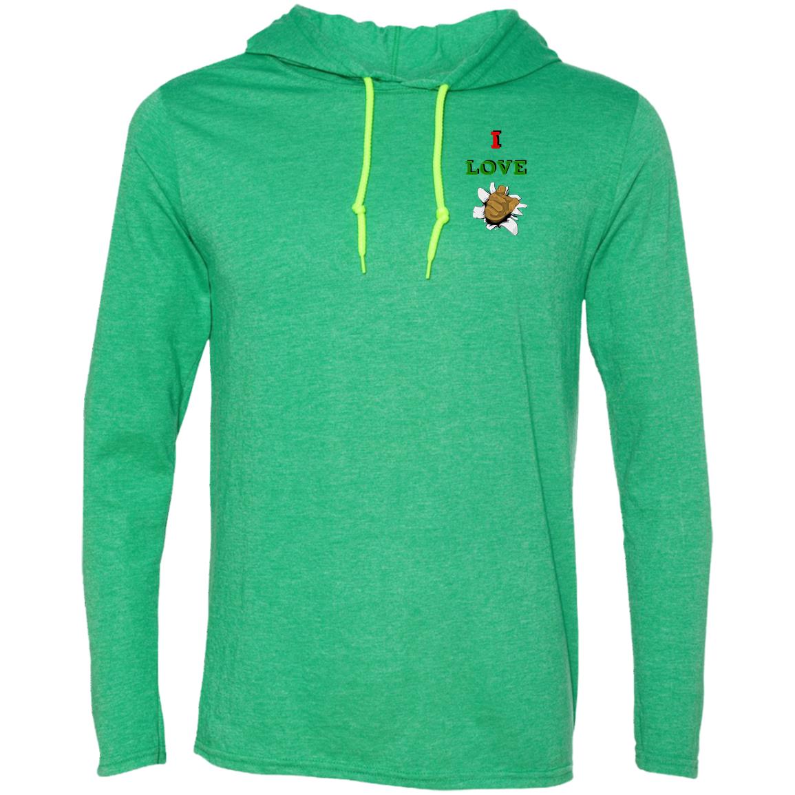 I Love You men LS T-Shirt Hoodie