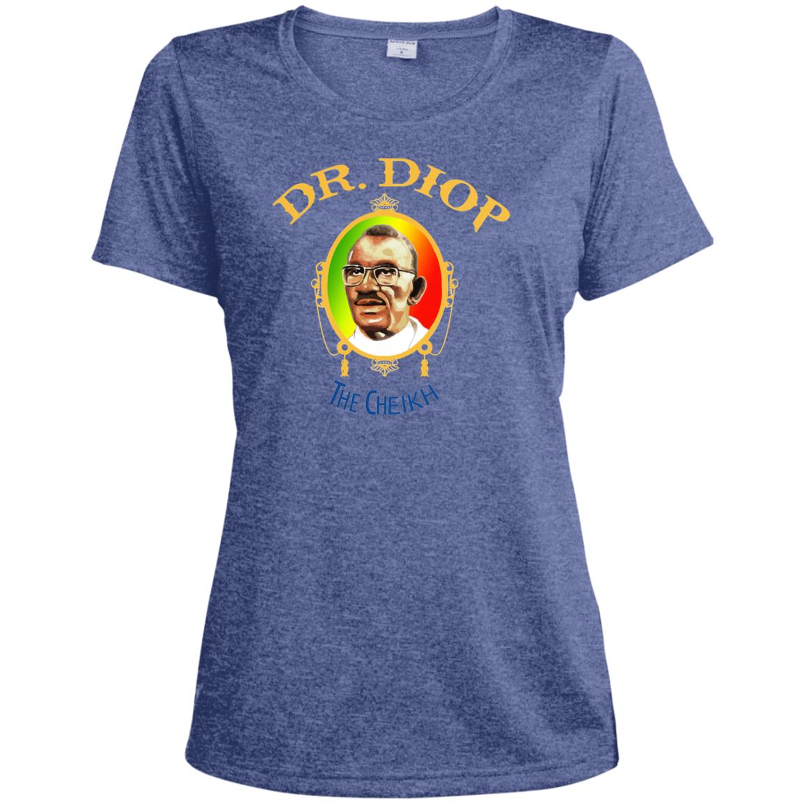 Dr Diop Ladies' Heather Dri-Fit Moisture-Wicking T-Shirt
