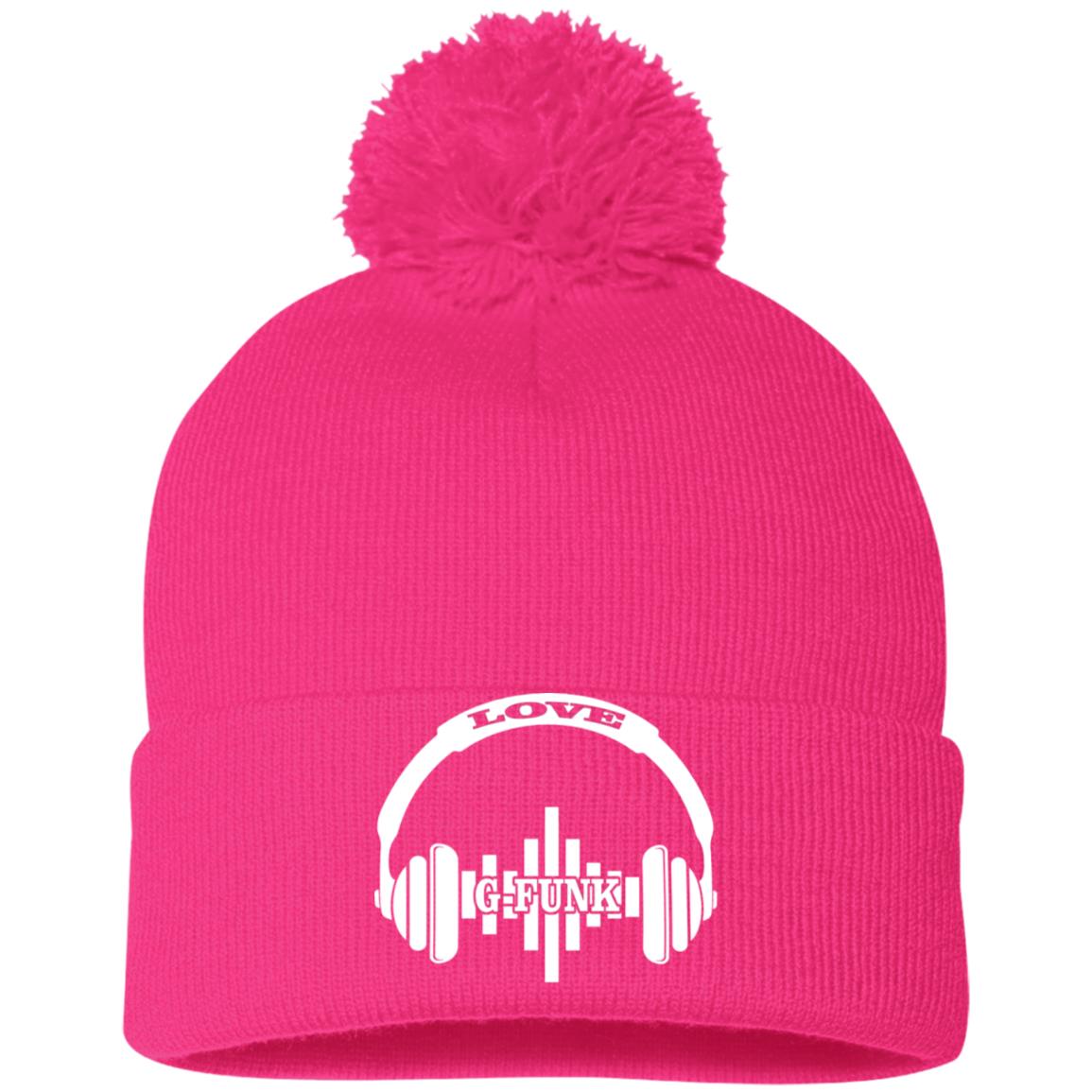 G-FUNK LOVERS Pom Pom Knit Cap