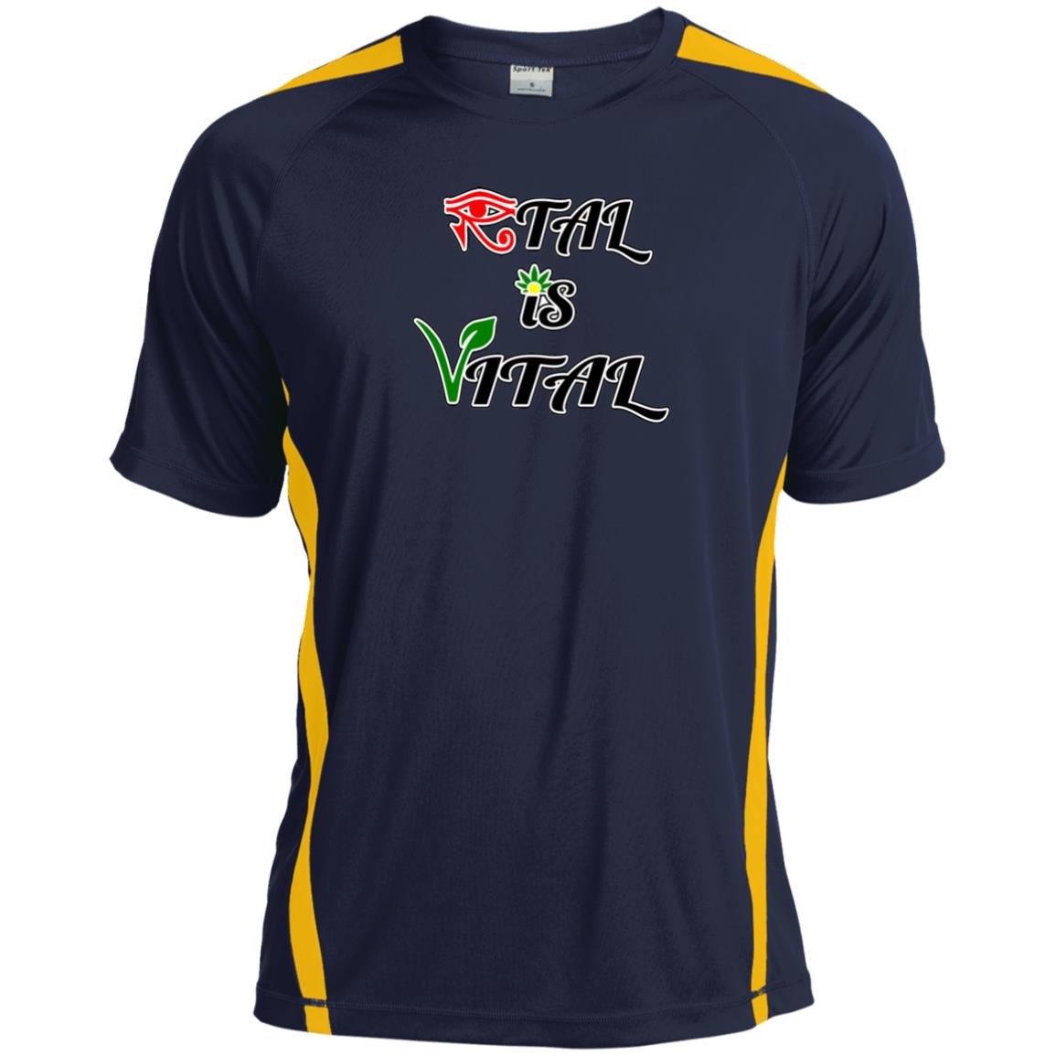 Ital Is Vital Sport-Tek Dry Zone Crew
