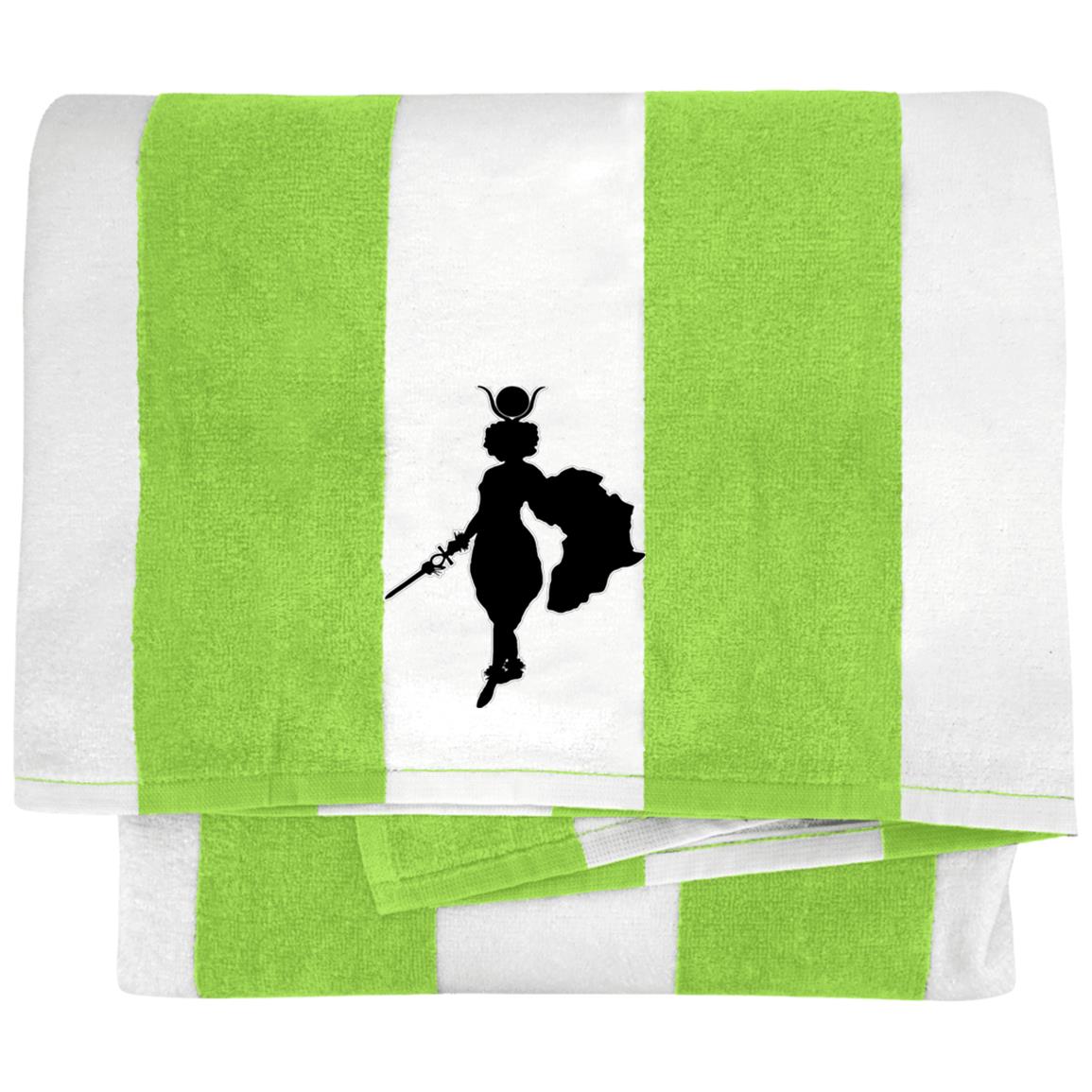Kween Neferet EM Stripe Beach Towel