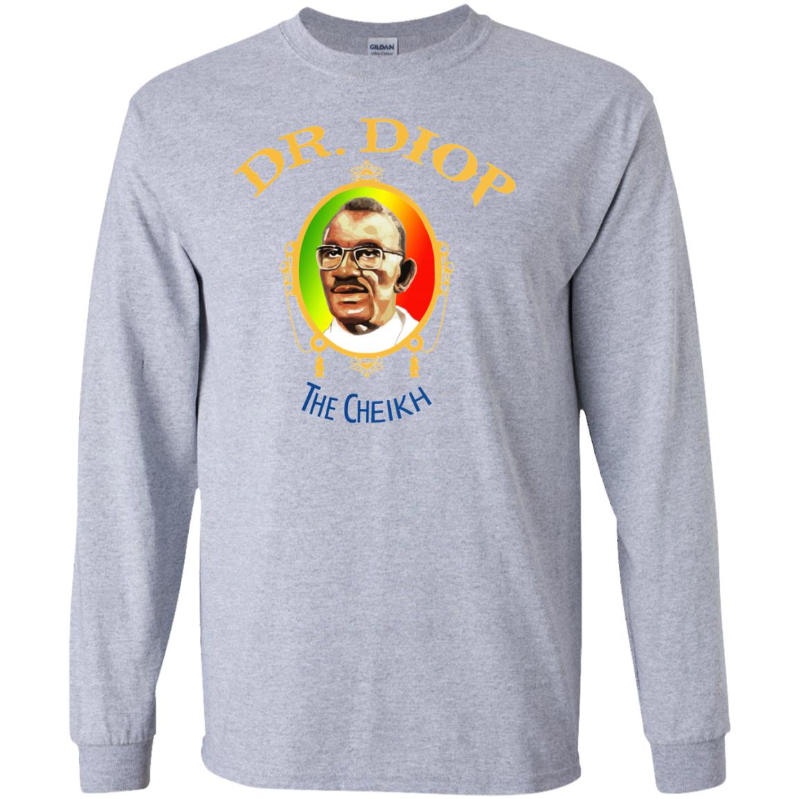 Dr.Diop Unisex LS Cotton T-Shirt