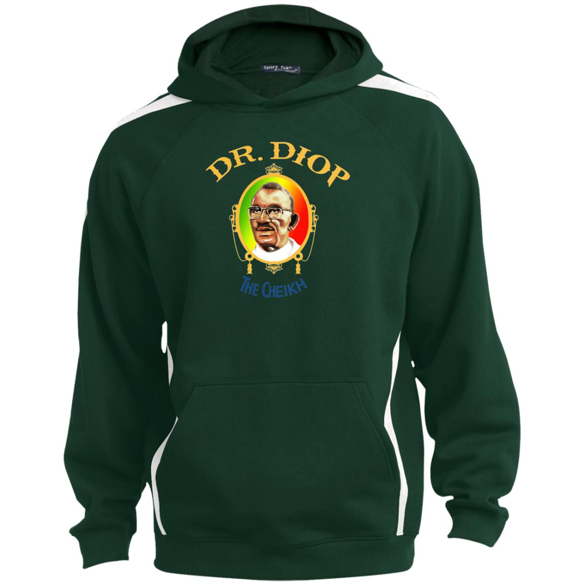 Dr.Diop Sleeve Stripe Sweatshirt Hood