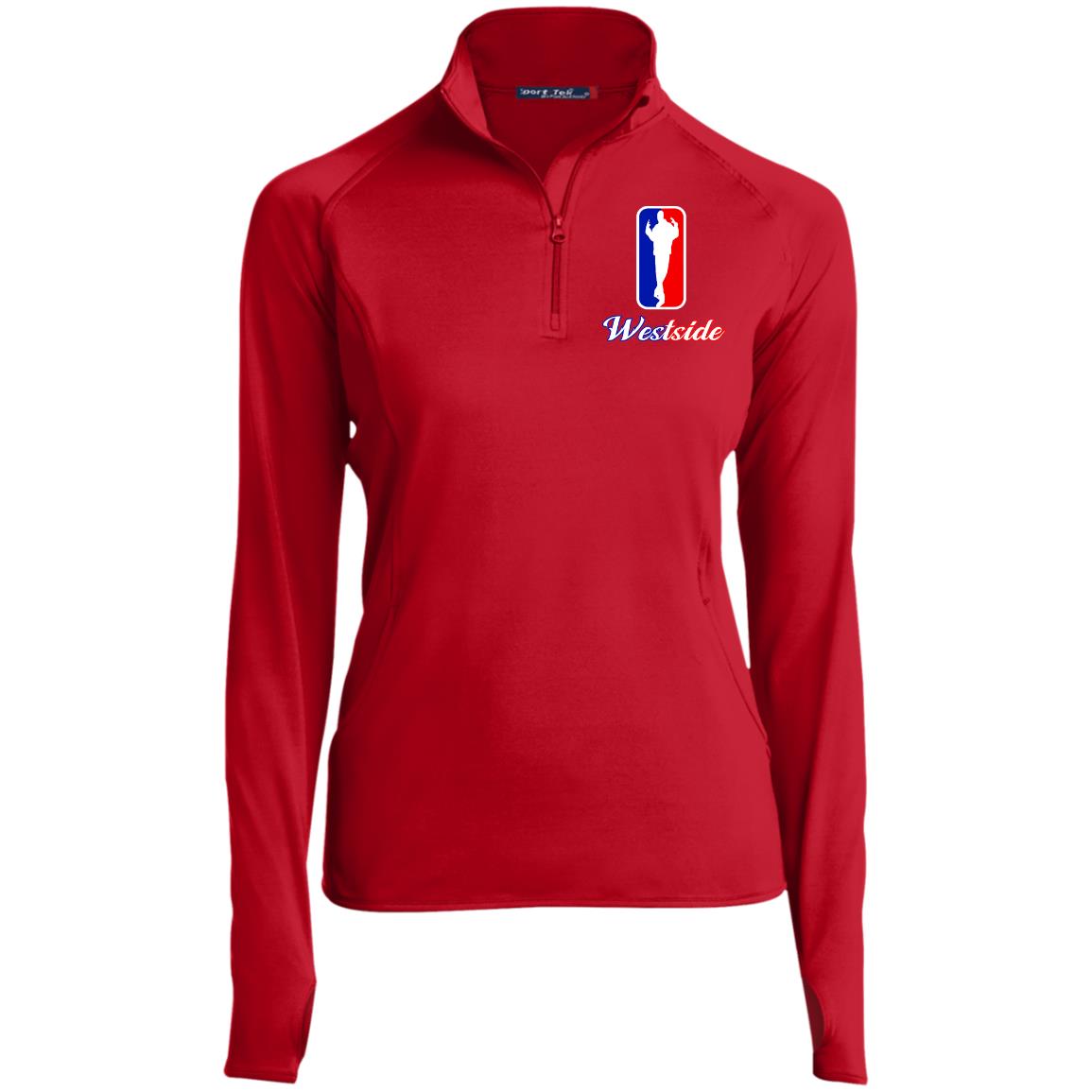 WESTSIDE Women's 1/2 Zip Pullover