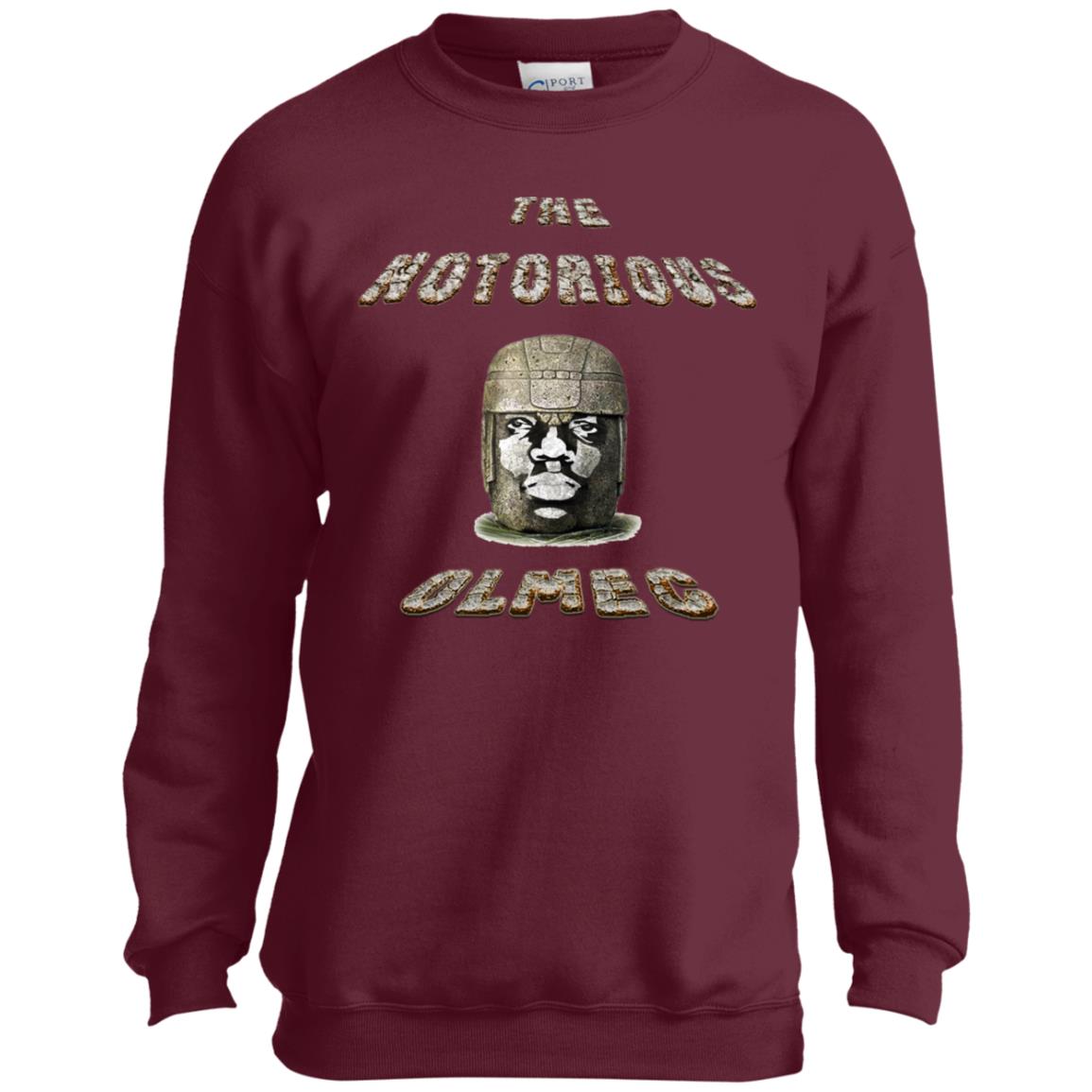 The Notorious Olmec Youth Crewneck Sweatshirt