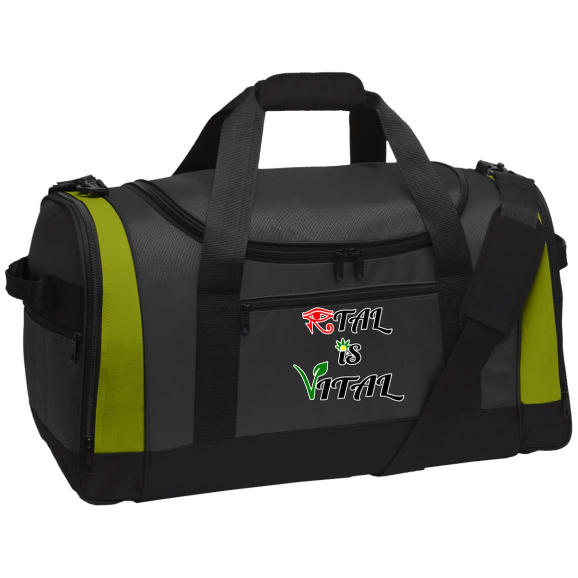 Ital Is Vital EM Travel Sports Duffel