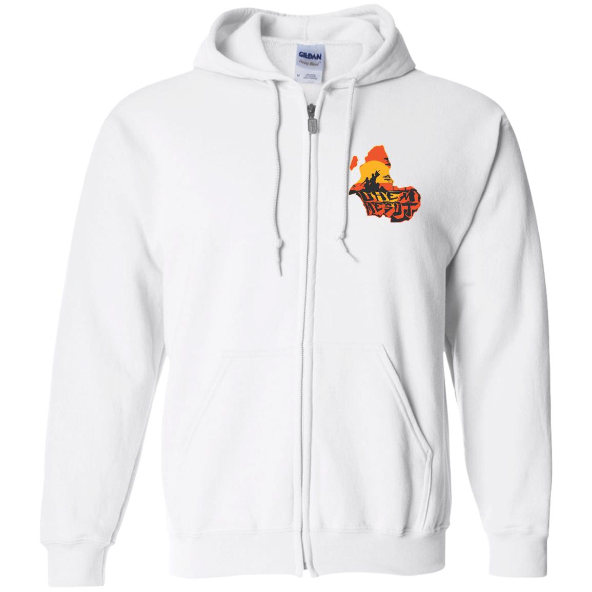 Uhem Mesut Zip Up Hooded Sweatshirt