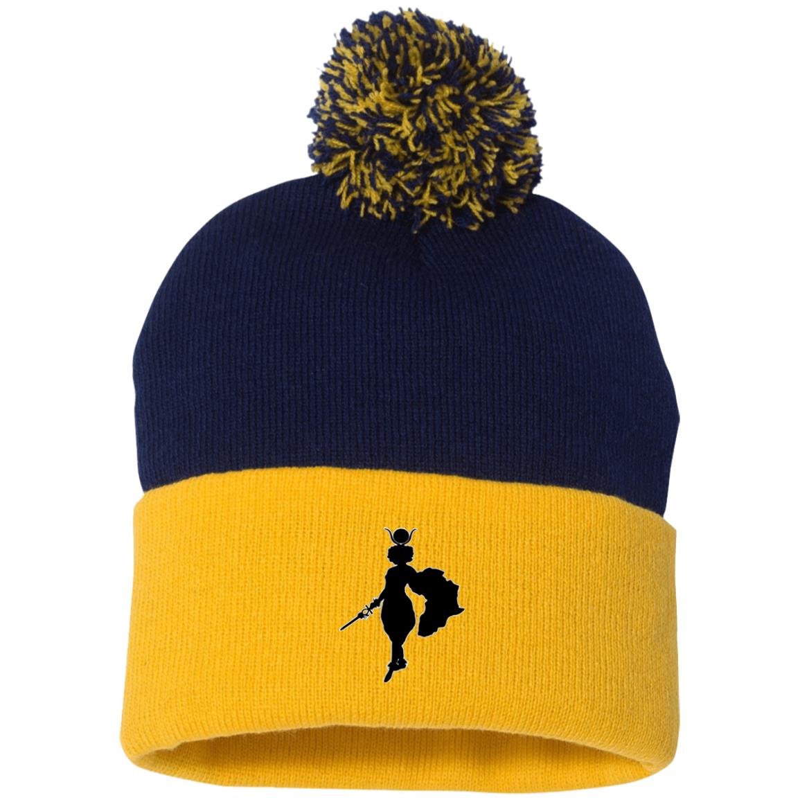 Kween Neferet EM Pom Pom Knit Cap