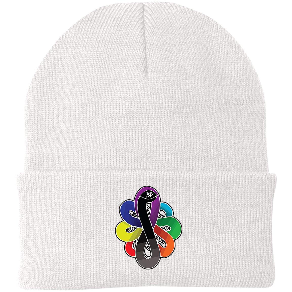 Chackra Snake of creation Knit Cap