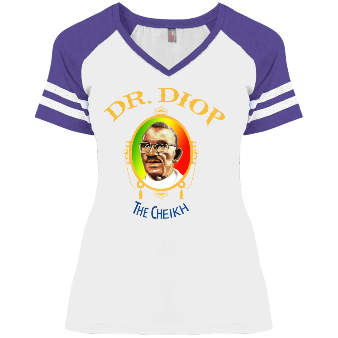 Dr.Diop Ladies V-Neck T-Shirt