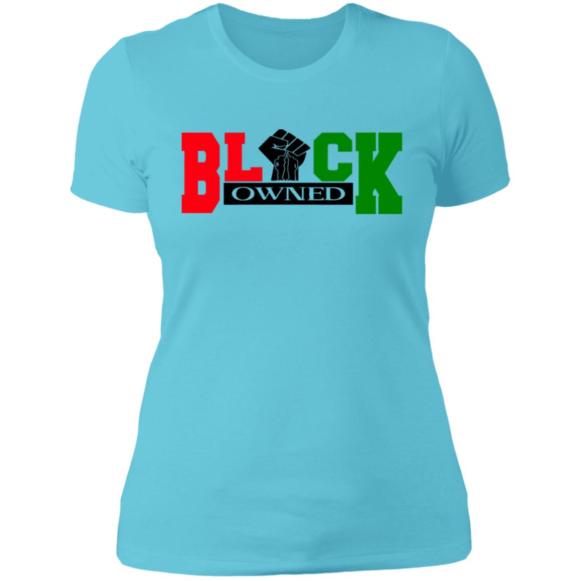BLACK OWNED RBG Ladies' T-Shirt