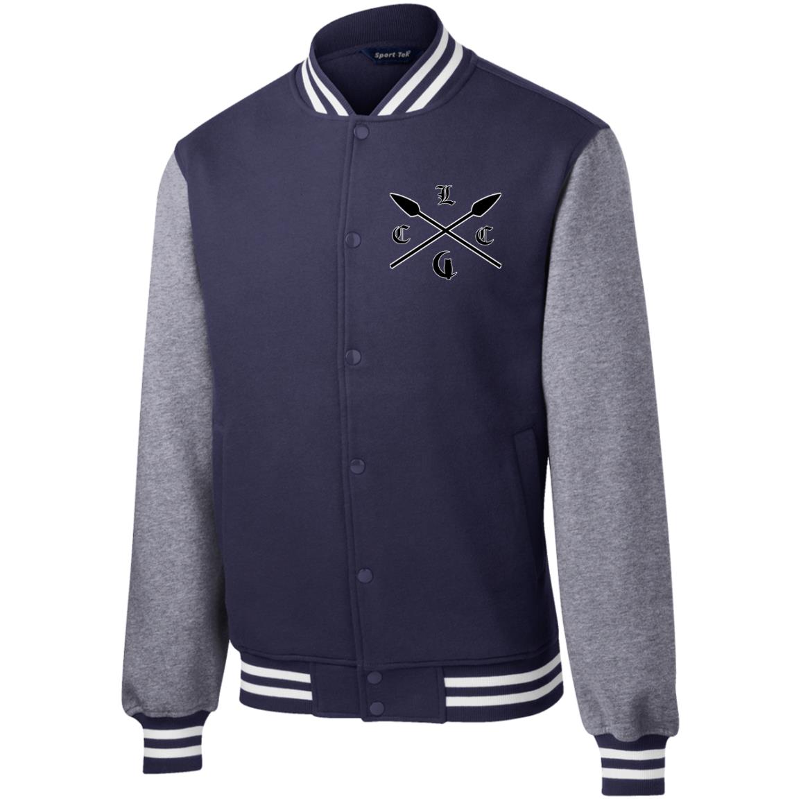 ST270 Sport-Tek Fleece Letterman Jacket