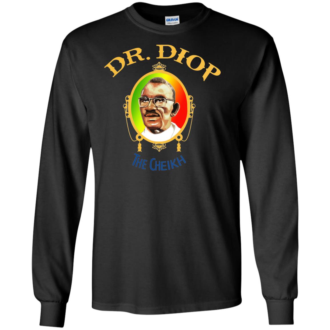 Dr.Diop Unisex LS Cotton T-Shirt
