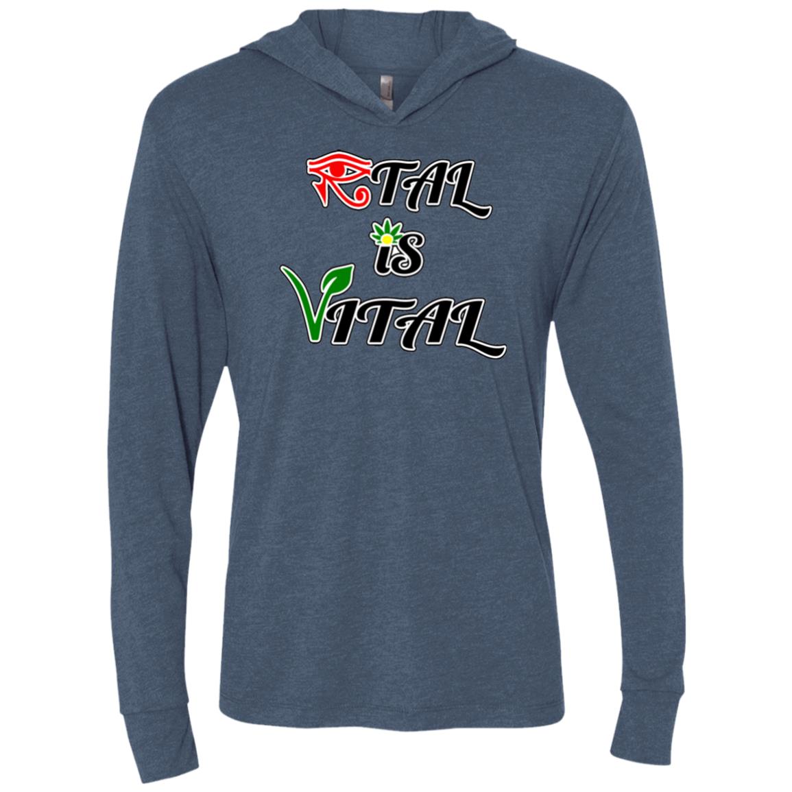 Ital Is Vital Unisex LS Hooded T-Shirt