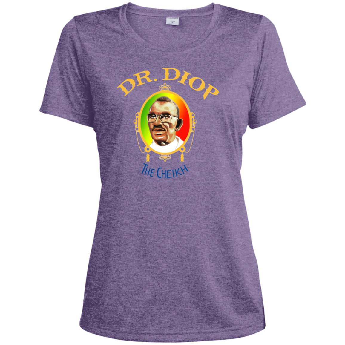 Dr Diop Ladies' Heather Dri-Fit Moisture-Wicking T-Shirt