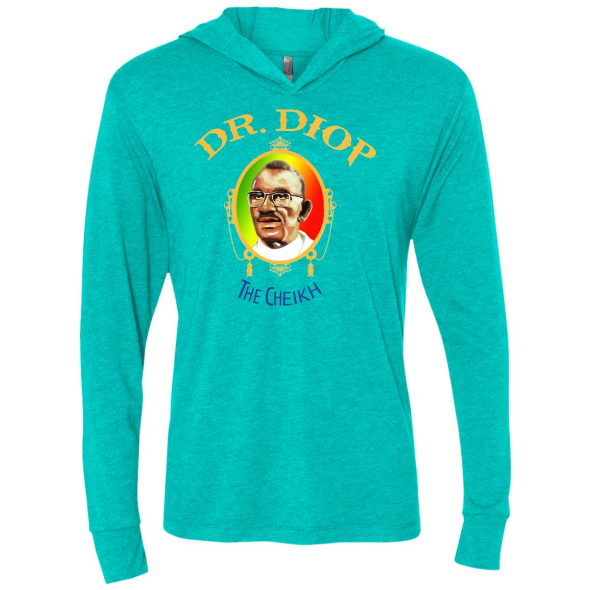 Dr.Diop Unisex Triblend LS Hooded T-Shirt