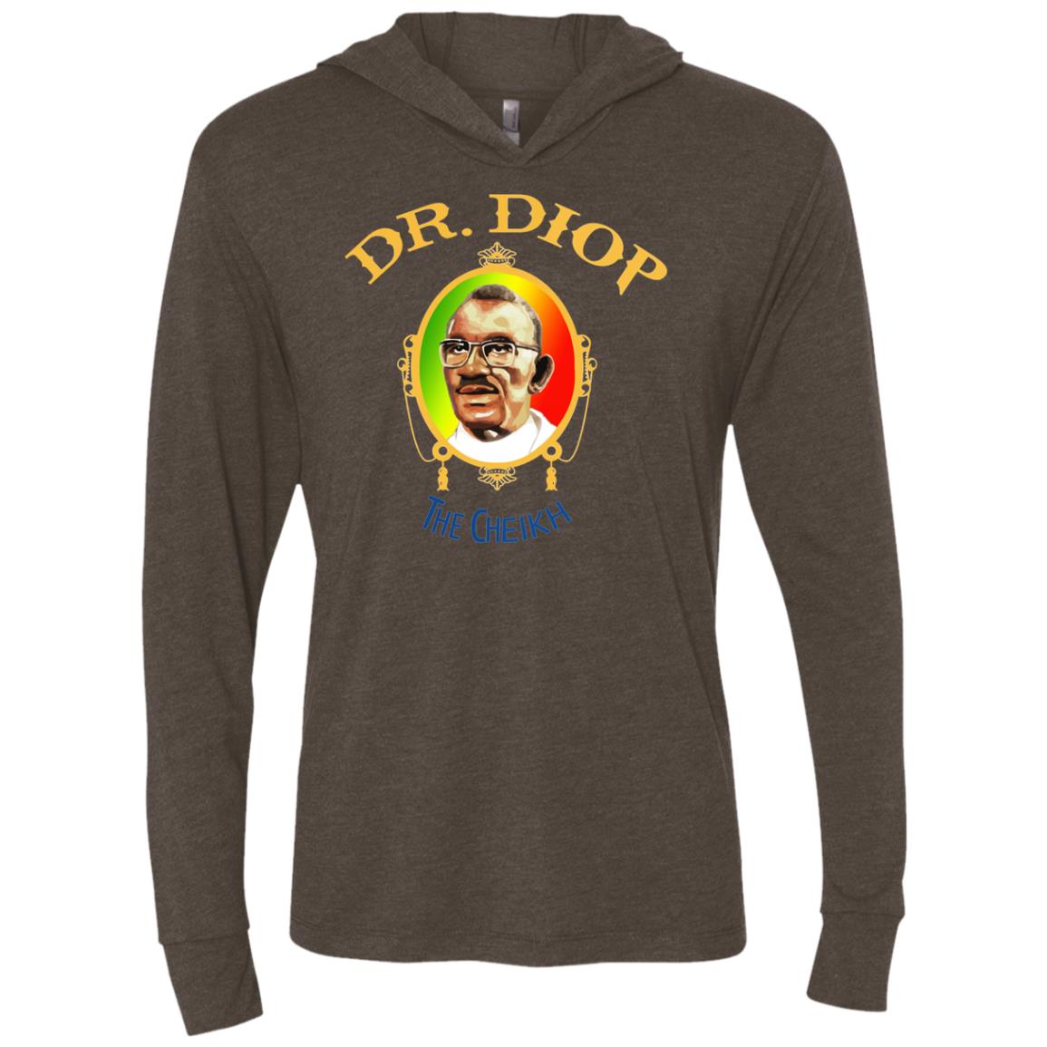 Dr.Diop Unisex Triblend LS Hooded T-Shirt