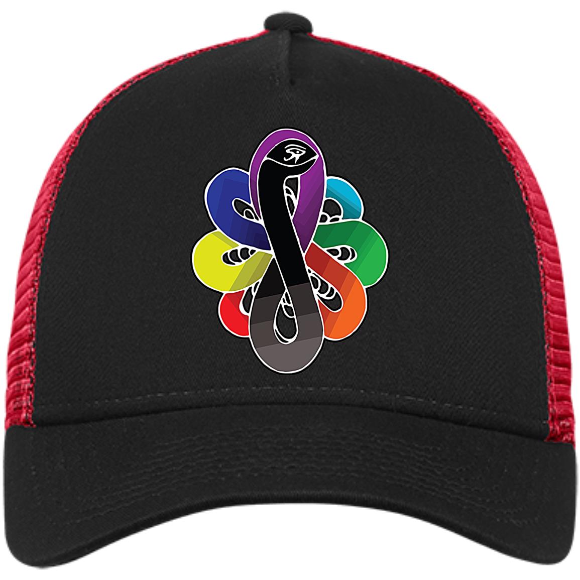 Chackra Snake of creation Trucker Cap