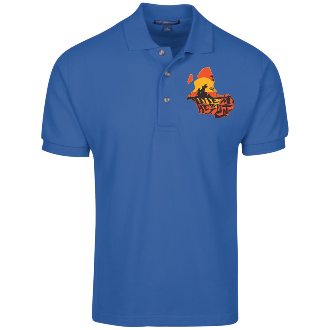 Uhem Mesut Pique Knit Polo Shirt