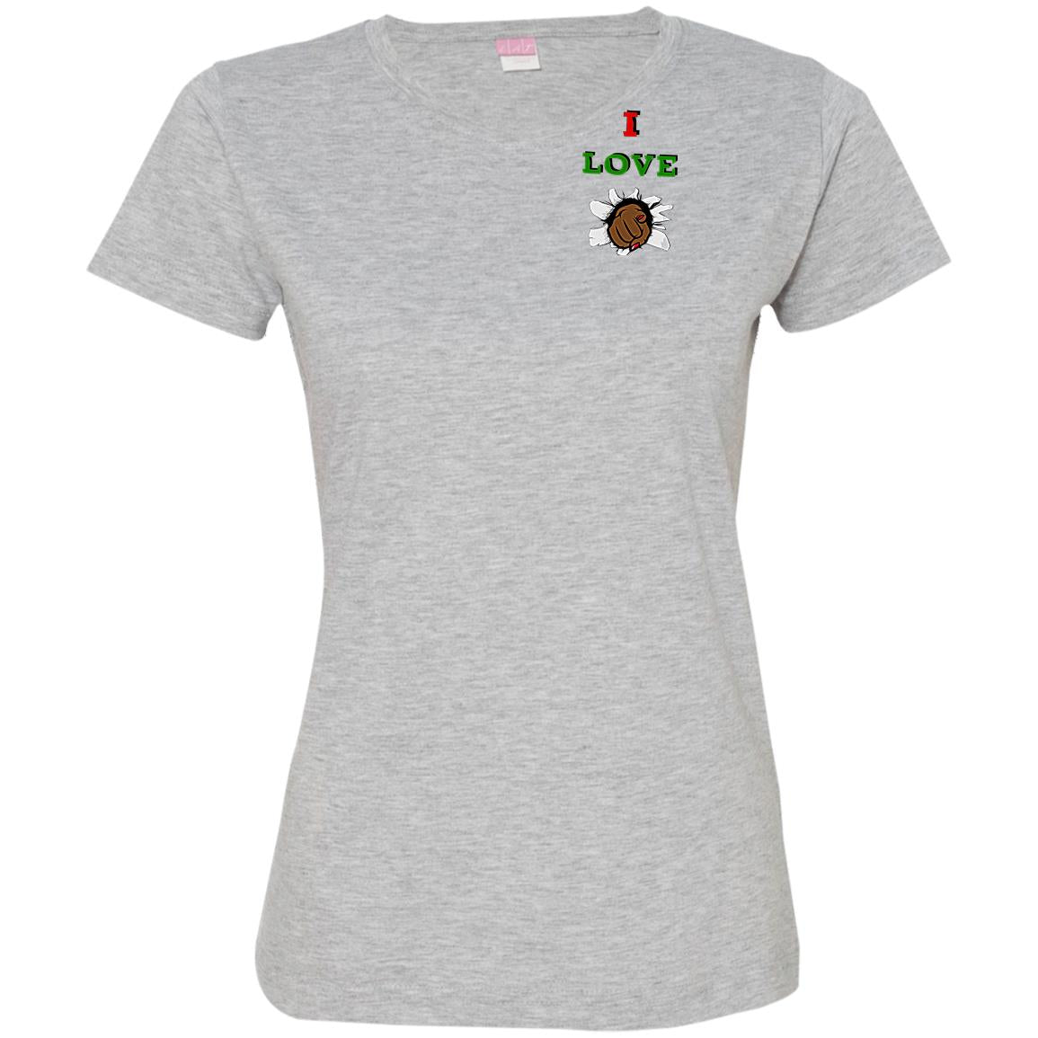 I Love You Ladies' T-Shirt