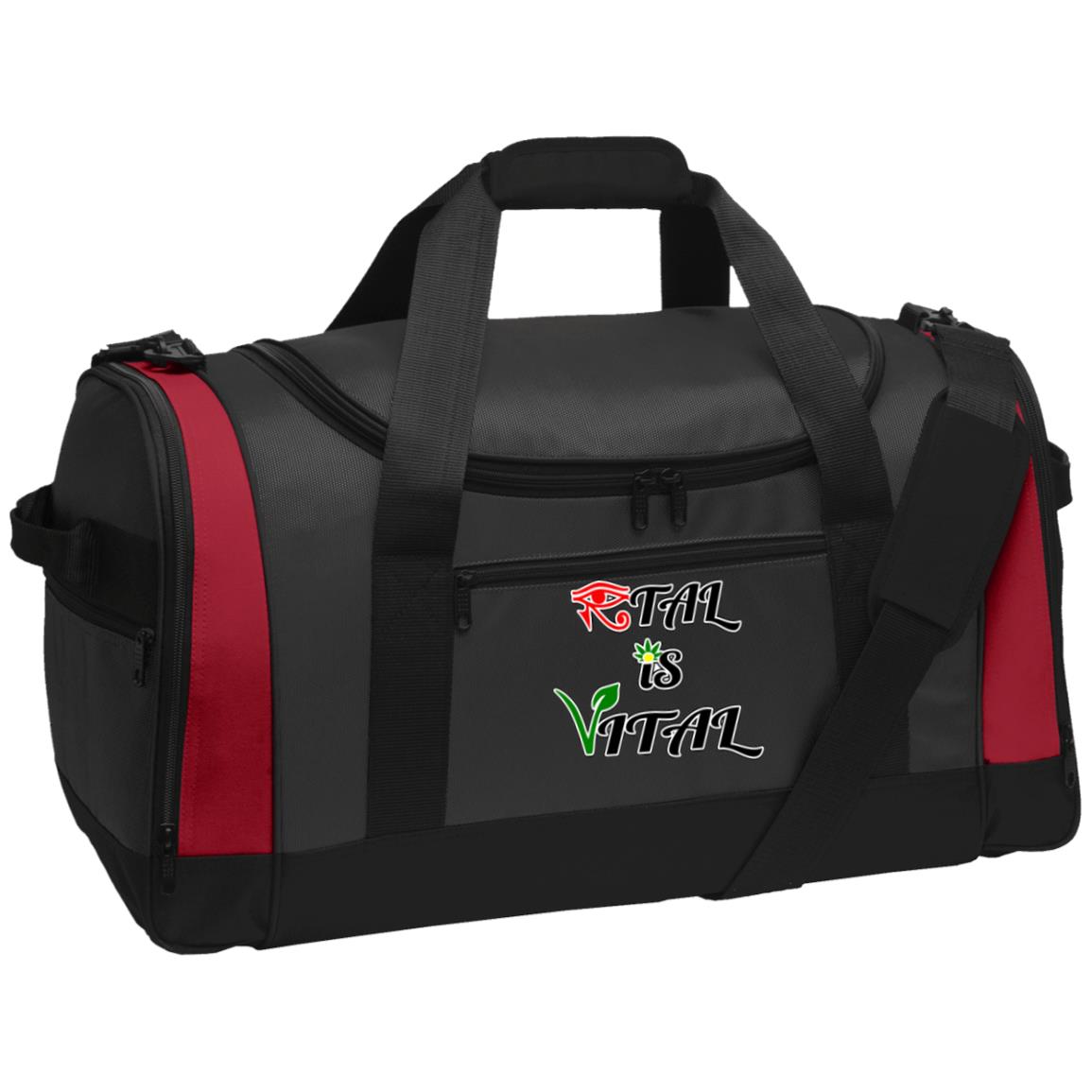 Ital Is Vital EM Travel Sports Duffel