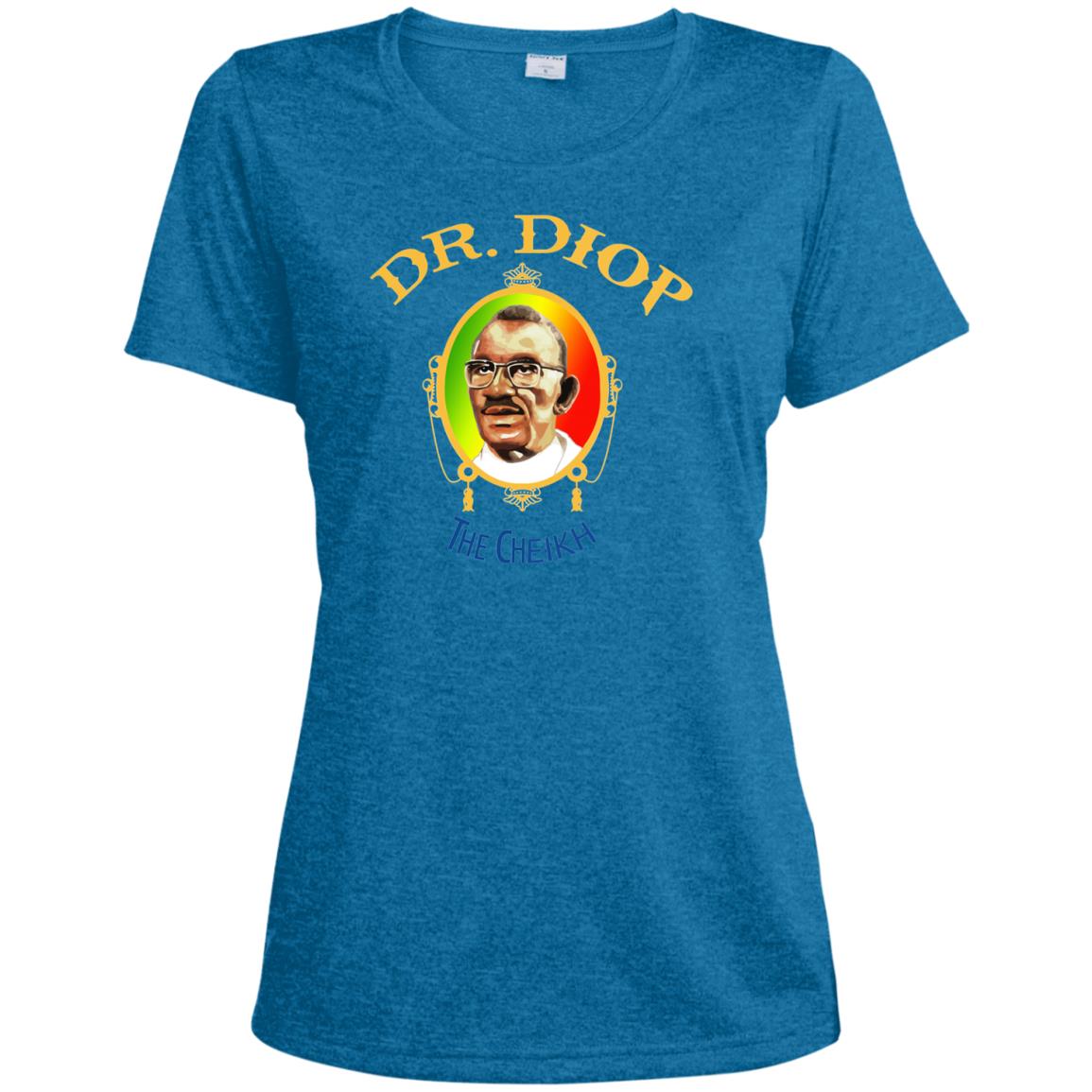 Dr Diop Ladies' Heather Dri-Fit Moisture-Wicking T-Shirt
