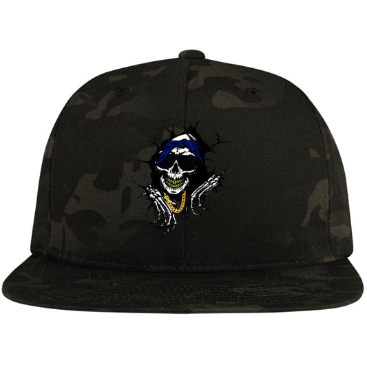 CRIP SKULL Snapback Hat