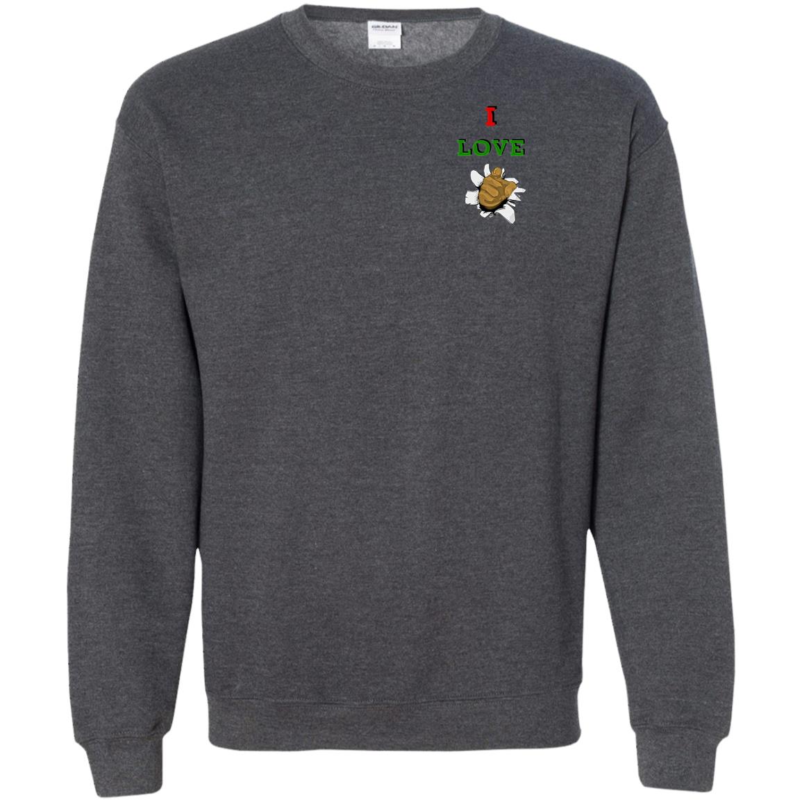 I Love You men Crewneck Pullover